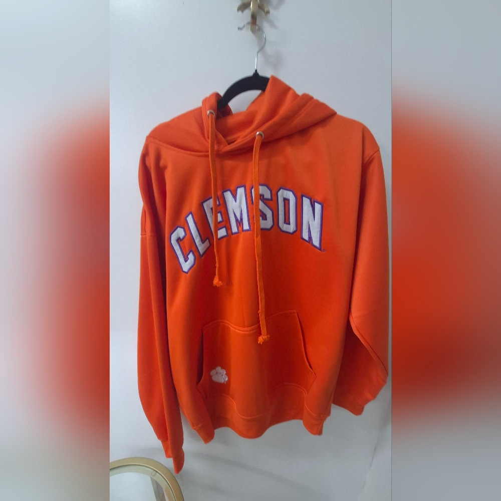 Orange Clemson Hoodie